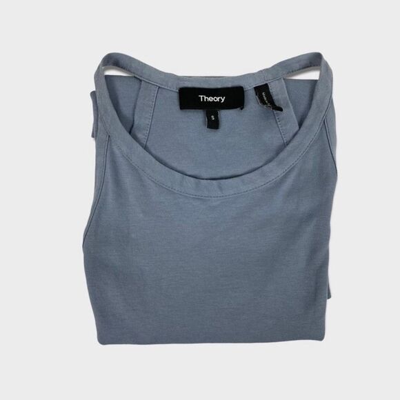 Theory Sonaki R Classic Tee Short Cotton Dress size Small - Picture 6 of 6